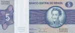 CRBX1591 BILLETE BRASIL 5 CRUZEIROS SIN CIRCULAR