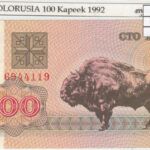 CRJ0098 BILLETE BIELORUSIA 100 RUBLOS 1992 P-8 SIN CIRCULAR