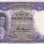 CRBS1760 BILLETE ESPAÑA 100 PESETAS 1931 MBC+