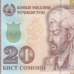 CRBX0403 BILLETE KAZAKHSTAN 20 SOMONI 2022 SIN CIRCULAR