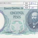 CRJ2224 BILLETE CHILE 50 PESOS 1981 P-151b.2