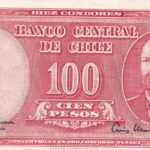 CRBX1603 BILLETE CHILE 100 PESOS EBC