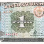 CRBX1623 BILLETE CUBA 1 PESO 1995 P-112 SIN CIRCULAR