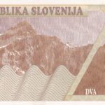 CRBX1647 BILLETE ESLOVENIA 2 TOLARES SIN CIRCULAR