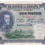 CRBS1522 BILLETES ESPAÑA 100 PESETAS 1925 MBC