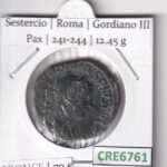 CRE6761 MONEDA ROMANA SESTERCIO ROMA VER DESCRIPCION EN FOTO