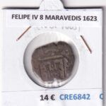 CRE6842 MONEDA ESPAÑA FELIPE IV 8 MARAVEDIS 1623