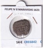 CRE6842 MONEDA ESPAÑA FELIPE IV 8 MARAVEDIS 1623