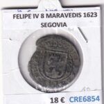 CRE6854 MONEDA ESPAÑA FELIPE IV 8 MARAVEDIS 1623 SEGOVIA