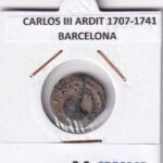 CRE6867 MONEDA ESPAÑA CARLOS III ARDIT 1707-1741 BARCELONA