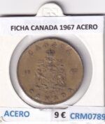 CRM0789 FICHA CANADA 1967 ACERO