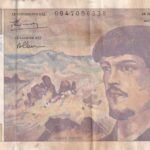CRBX1652 BILLETE FRANCIA 20 FRANCOS 1993