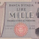 CRBX1695 BILLETE ITALIA 1000 LIRAS BC