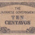 CRBX1711 BILLETE JAPON 10 CENTAVOS USADO