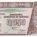 CRBX1729 BILLETE GUATEMALA 50 CENTAVOS 1994 SIN CIRCULAR