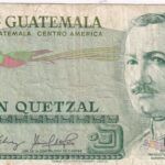CRBX1733 BILLETE GUATEMALA 1 QUETZAL 1983 BC