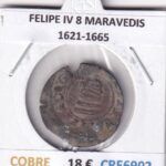 CRE6902 MONEDA ESPAÑA FELIPE IV 8 MARAVEDIS 1621-1665