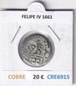 CRE6915 MONEDA ESPAÑA FELIPE IV 1661