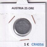 CR4056 MONEDA AUSTRIA 25 ORE