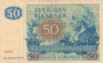 CRBX0787 BILLETE SUECIA 50 CORONAS 1990 BC