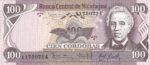 CRBX2121 BILLETE NICARAGUA 100 CORDOBAS 1984 SIN CIRCULAR