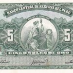 CRBX2141 BILLETE PERU 5 SOLES 1963 SIN CIRCULAR