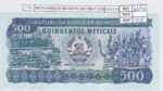 CRJ1716 BILLETE MOZAMBIQUE 500 METICAIS 1986 P-131b SIN CIRCULAR