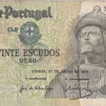 CRBX2188 BILLETE PORTUGAL 20 ESCUDOS 1971 BC