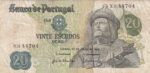 CRBX2188 BILLETE PORTUGAL 20 ESCUDOS 1971 BC