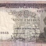 CRBX2190 BILLETE PORTUGAL 20 ESCUDOS 1964 MBC