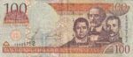 CRBX2224 BILLETE REPUBLICA DOMINICANA 100 PESOS 2002 BC