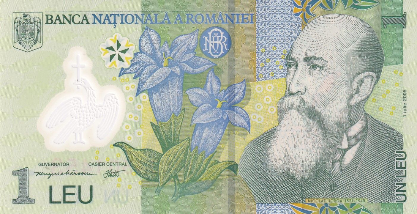 imagen-13-30061.jpg CRBX2225 BILLETE RUMANIA 1 LEU 2005 P-117 POLIMERO SIN CIRCULAR - Imagen 1