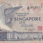 CRBX2272 BILLETE SINGAPUR 1 DOLAR BC