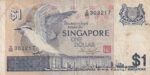 CRBX2272 BILLETE SINGAPUR 1 DOLAR BC