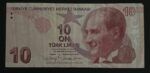 CRBX2310 BILLETE TURQUIA 10 LIRAS 1970 MBC