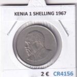 CR4156 MONEDA KENIA 1 SHELLING 1967