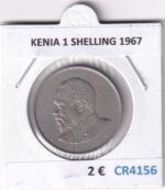 CR4156 MONEDA KENIA 1 SHELLING 1967