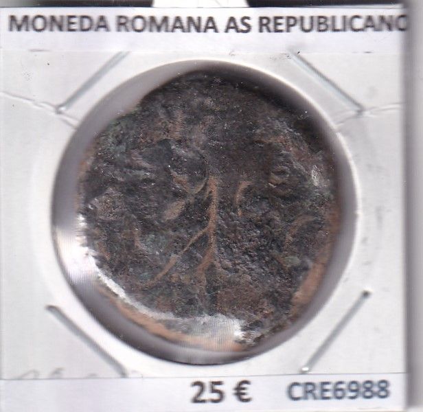 imagen-13-30224.jpg CRE6988 MONEDA ROMANA AS REPUBLICANO - Imagen 1