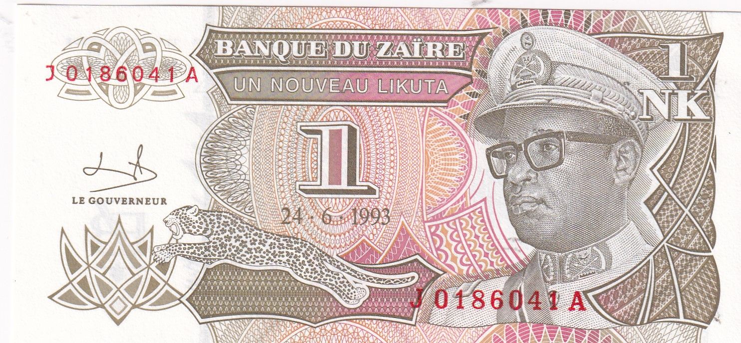 imagen-13-30322.jpg CRBX2423 BILLETE ZAIRE 1 LIKUTA 1993 SIN CIRCULAR - Imagen 1