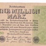 CRBX2446 BILLETE ALEMANIA 1000000 MARCOS 1923 S/C-