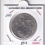 H0300 MONEDA ALEMANIA RDA 1 MARCO 1990