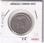H0301 MONEDA ARGELIA 1 DINAR 1972