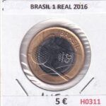 H0311 MONEDA BRASIL 1 REAL 2016