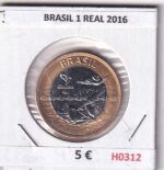 H0312 MONEDA BRASIL 1 REAL 2016