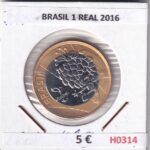 H0314 MONEDA BRASIL 1 REAL 2016