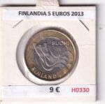 H0330 MONEDA FINLANDIA 5 EUROS 2013