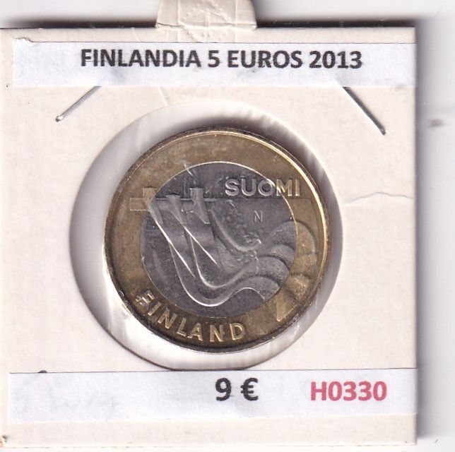 imagen-13-30433.jpg H0330 MONEDA FINLANDIA 5 EUROS 2013 - Imagen 1