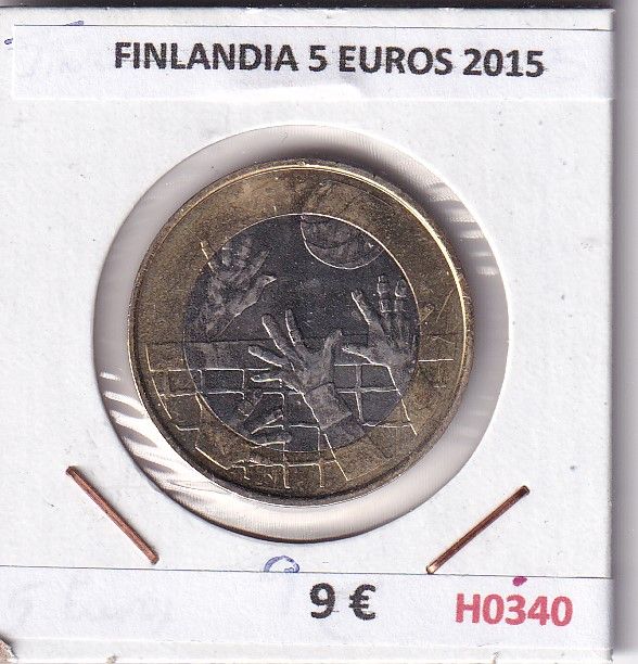 imagen-13-30443.jpg H0340 MONEDA FINLANDIA 5 EUROS 2015 - Imagen 1