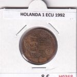 H0368 MONEDA PAISES BAJOS 1 ECU 1992