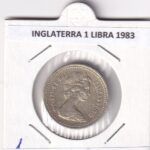 H0371 MONEDA INGLATERRA 1 LIBRA 1983